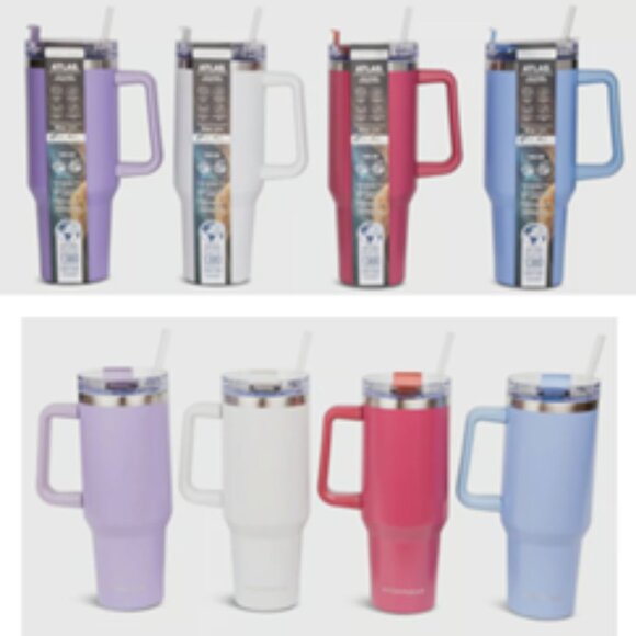 Atlas Other - NEW [Atlas] Hydragear Powder 40oz. Water Bottle Drink Tumbler, Dishwasher Safe!